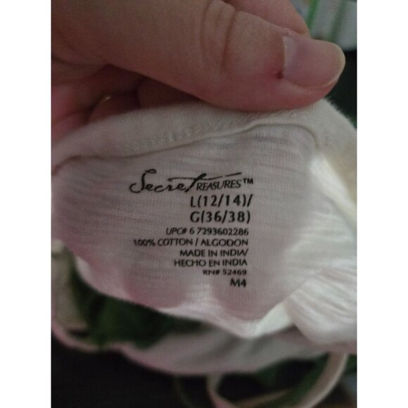 Secret Treasures Women Green Babydoll Tank Top Size Large Y2K 2000s Summer Layer - Picture 5 of 10